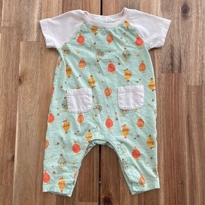 Baby short sleeve jumpsuit